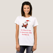 Lactose Free Milk Santa T-shirt (Voorkant volledig)