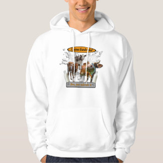 Lactose-intolerant? Gewoon tolereren meme-ontwerp Hoodie