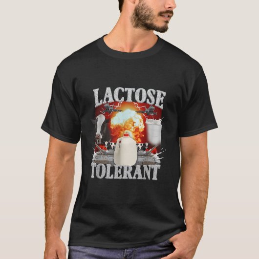 Lactose-intolerant Shirt (Voorkant)