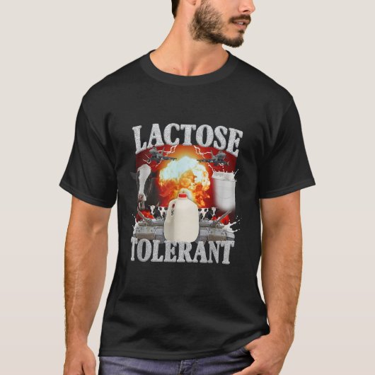 Lactose-intolerant Shirt (Voorkant)