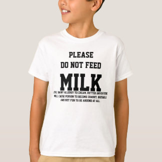 Lactose Intolerantie Eenden, wit t-shirt (Kind)