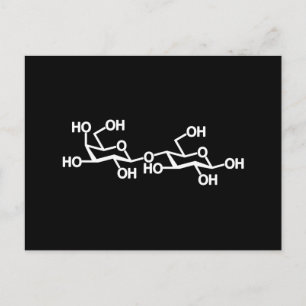 Lactose Melk Structuur Briefkaart