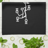 Lactose Melk Structuur Theedoek (Gevouwen)