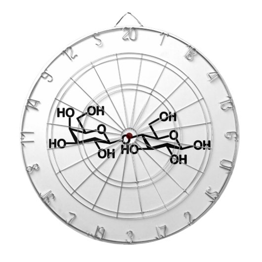 Lactose Melkstructuur Dartbord (Voorkant)