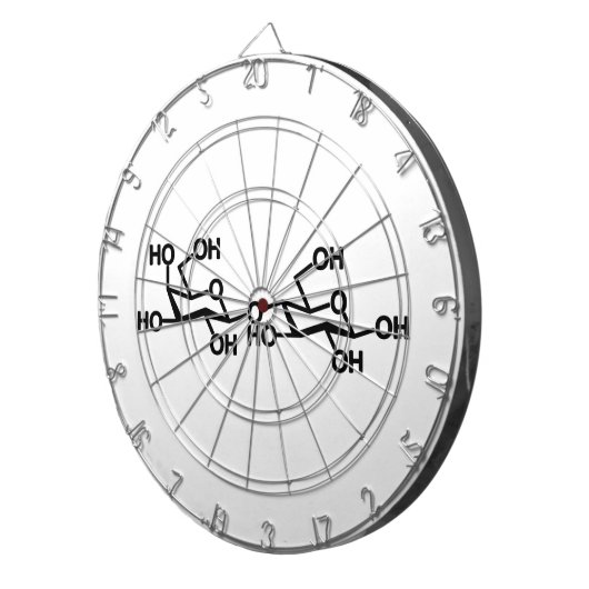 Lactose Melkstructuur Dartbord (Voorkant Rechts)