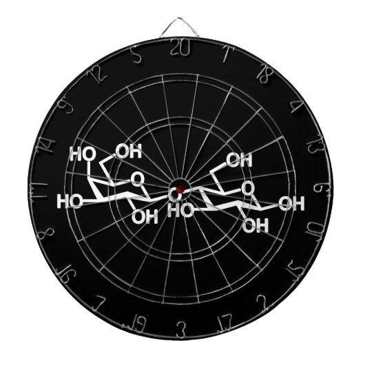 Lactose Melkstructuur Dartbord (Voorkant)