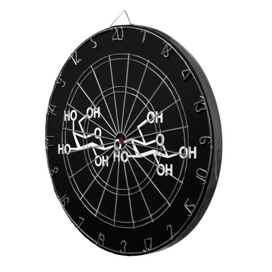 Lactose Melkstructuur Dartbord (Voorkant Rechts)