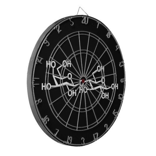 Lactose Melkstructuur Dartbord (Voorkant Links)