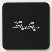 Lactose Melkstructuur Drankjes Onderzetter (Voorkant)