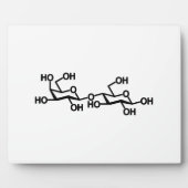 Lactose Melkstructuur Fotoplaat (Voorkant)