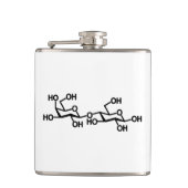 Lactose Melkstructuur Heupfles (Voorkant)