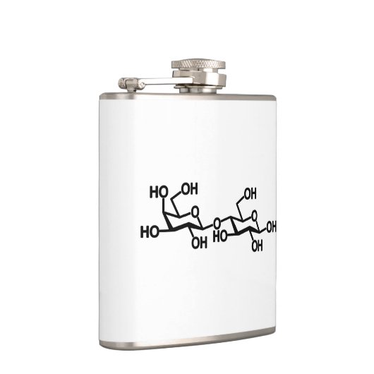Lactose Melkstructuur Heupfles (Rechts)
