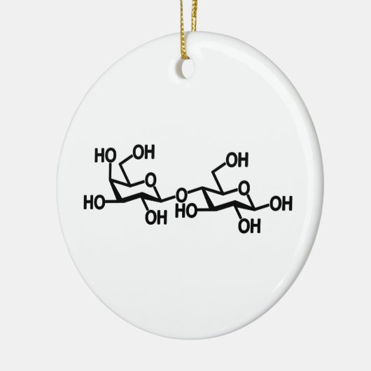 Lactose Melkstructuur Keramisch Ornament (Links)