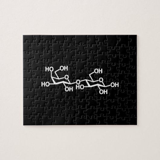 Lactose Melkstructuur Legpuzzel (Horizontaal)