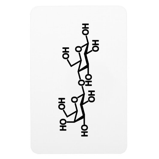 Lactose Melkstructuur Magneet (Verticaal)