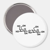 Lactose Melkstructuur Magneet (Voorkant / Achterkant)