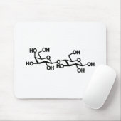 Lactose Melkstructuur Muismat (Met muis)