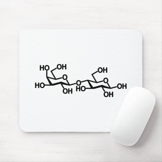 Lactose Melkstructuur Muismat (Met muis)