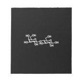 Lactose Melkstructuur Notitieblok (Voorkant)