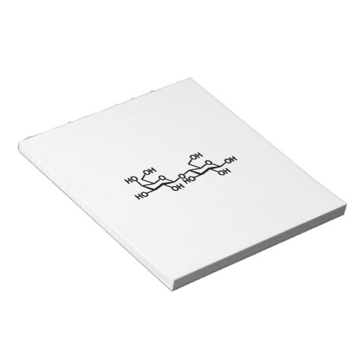 Lactose Melkstructuur Notitieblok (Schuin)