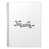 Lactose Melkstructuur Notitieboek (Voorkant)