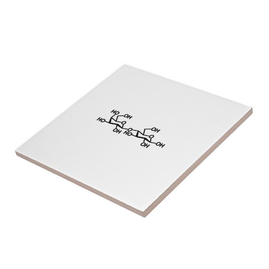 Lactose Melkstructuur Tegeltje (Zijkant)