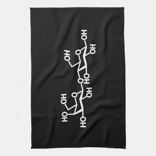Lactose Melkstructuur Theedoek (Verticaal)