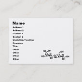 Lactose Melkstructuur Visitekaartje (Voorkant)