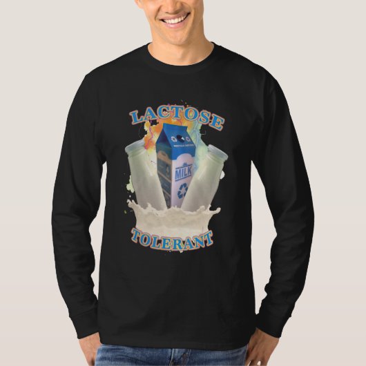 lactose verdraagzaam t-shirt (Voorkant)