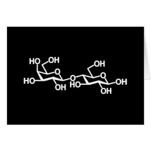 Lactose Wenskaart melkstructuur