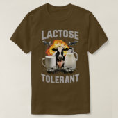 lactosetolerant t-shirt (Design voorkant)