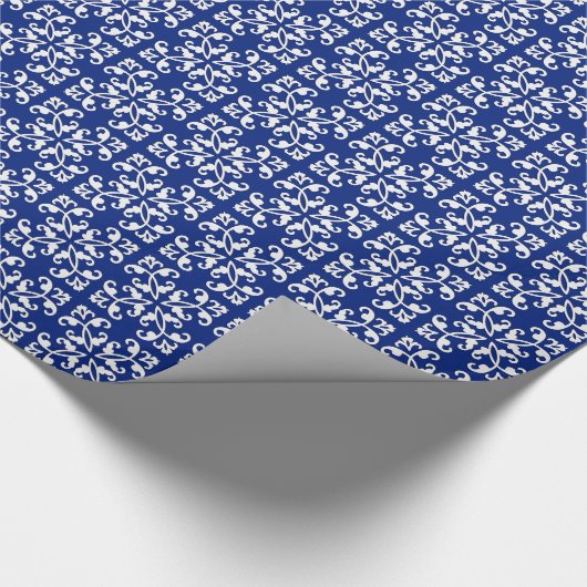 Lactylus - wit over lapis blauw cadeaupapier (Hoek)