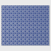 Lactylus - wit over lapis blauw cadeaupapier (Vlak)