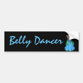Lacy Belly Dancer Bumpersticker (Voorkant)