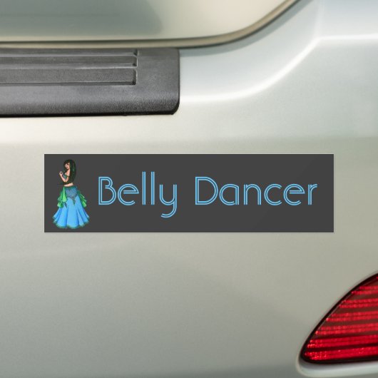 Lacy Belly Dancer Bumpersticker (Op auto)