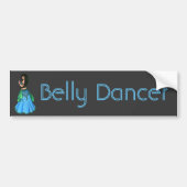 Lacy Belly Dancer Bumpersticker (Voorkant)