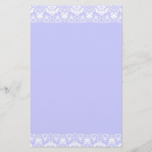 Lacy Damask Border Briefpapier (Voorkant)