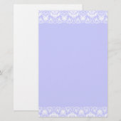 Lacy Damask Border Briefpapier (Voorkant / Achterkant)