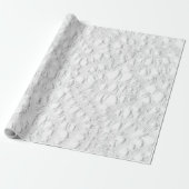 Lacy Doily Wrapping Paper Cadeaupapier (Uitgerold)