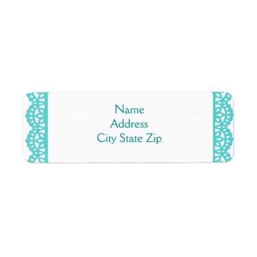 Lacy-grens Etiket (Voorkant)