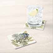 Lacy Leaves - Flowers en Greenery Kartonnen Onderzetters (Insitu)