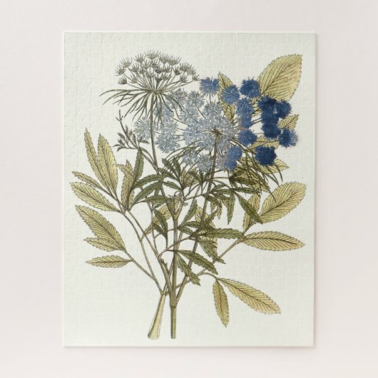 Lacy Leaves - Flowers en Greenery Legpuzzel (Verticaal)