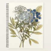 Lacy Leaves - Flowers en Greenery Planner (Voorkant)