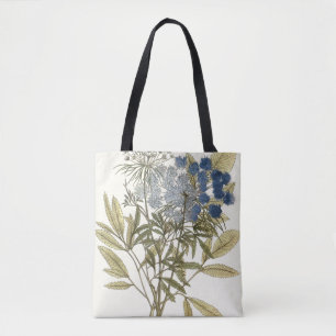 Lacy Leaves - Flowers en Greenery Tote Bag