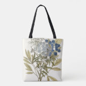 Lacy Leaves - Flowers en Greenery Tote Bag (Achterkant)