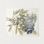 Lacy Leaves - Flowers en Greenery Wandkleed (Voorkant (horizontaal))