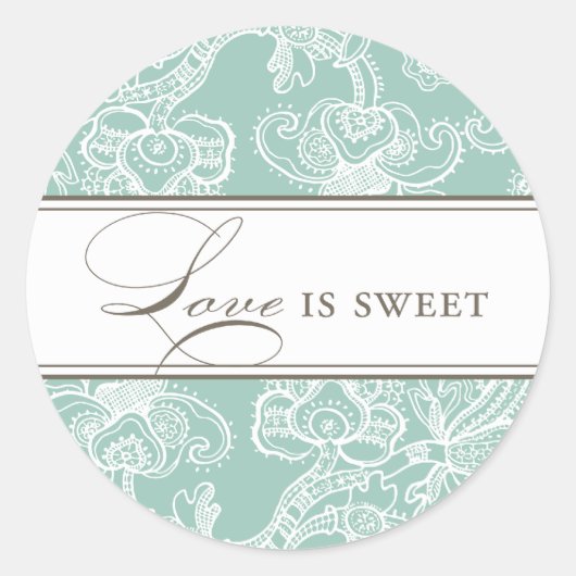Lacy Love is Sweet Sticker (Voorkant)