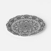 Lacy Mandala Paper-Borden Papieren Bordje (Gekanteld)