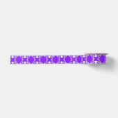Lacy paarse diamantpatroon satijnen lint (Voorkant)