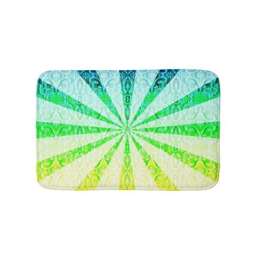 Lacy Sun Burst Badmat (Voorkant)